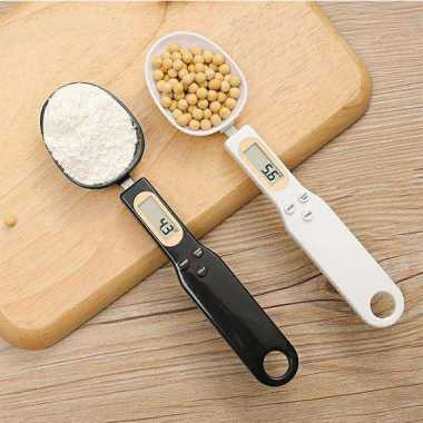 aiGooTan - TIMBANGAN SENDOK - Alat Takar Susu Bubuk Digital - Spoon Scale Sendok Ukur Elektrik Pink