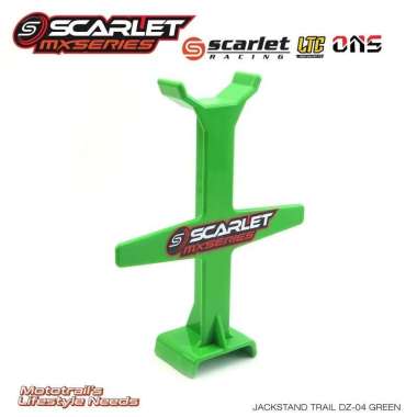 Scarlet Racing - Jackstand Paddock Tengah Standar Motor Trail DZ-04 GREEN