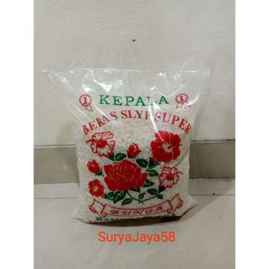 Beras Pulen 3kg cap kembang | Beras Putih Pulen | Beras 3kg | Beras cap kembang 3kg