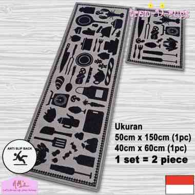 Tren-D-rugs Karpet keset kaki alas lantai ruang tamu dapur set panjang lorong runner koridor shower