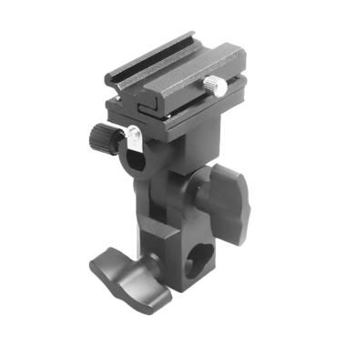 Third Party Flash Shoe B Bracket Holder Hitam