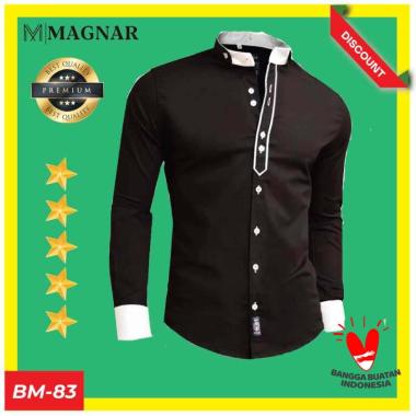 Baju Hem Pria Lengan Panjang Kameja Hitam Pria Pakaian Pria Kmeja Pria Atasan Pria Baju Kasual Hem K