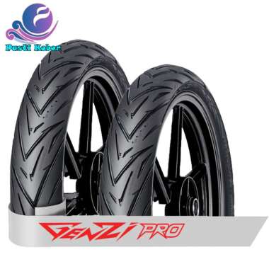 Paket Ban FDR Genzi Pro Tubeless 90-80-17 &amp; 100-80-17