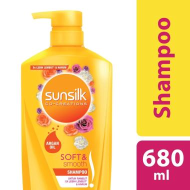 Promo Harga Sunsilk Shampoo Soft & Smooth 680 ml - Blibli