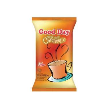 Promo Harga Good Day Instant Coffee 3 in 1 Rock Salt Caramello per 10 sachet 20 gr - Blibli