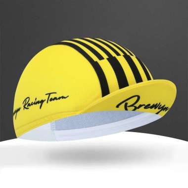 Topi sepeda : BREWYN VOLKLAND - cycling cap topi gowes One Size YELLOW