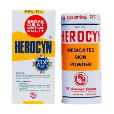 Herocyn Bedak Obat Untuk Kulit - 75gr