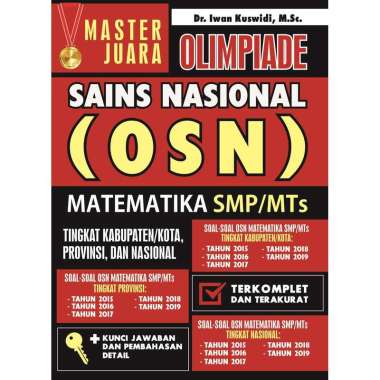 Master Juara Olimpiade Sains Nasional (OSN) Matematika SMP/MTs