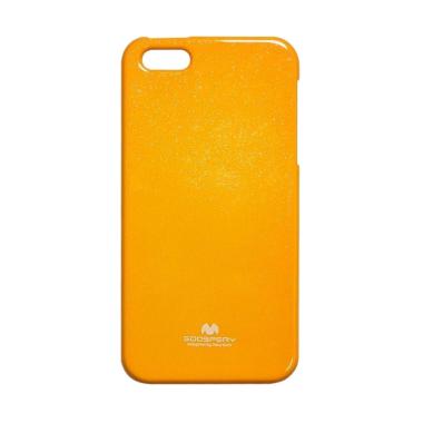 Mercury Jelly Softcase Casing for iPhone 5 - Gold