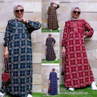 DIJA MAURA NONI DASTER GAMIS WANITA | MAXY DRESS WANITA CASUAL XL Multicolored