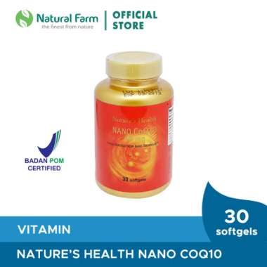 Natures Health Nano CoQ10 60mg 30 Softgels