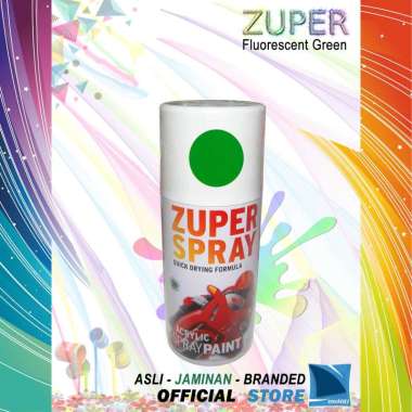 Cat Semprot Warna Hijau Fosfor Stabilo 150 cc - Fluorescent Green Spray Paint ZUPER