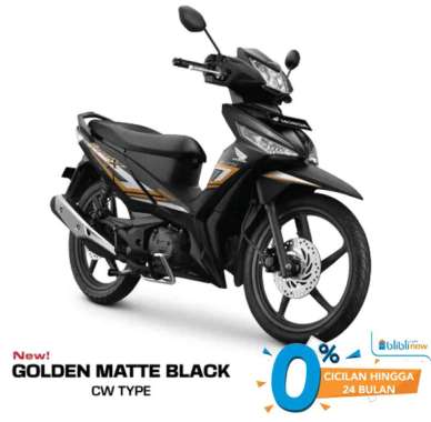 Honda SUPRA X 125 Sepeda Motor Matte Black Bogor