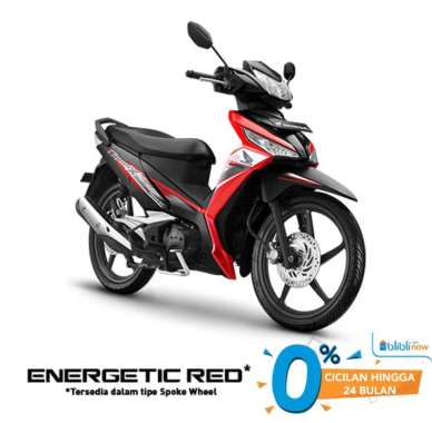 Honda SUPRA X 125 Sepeda Motor Energetic Red Palembang