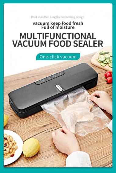XINBAOLONG QH-10 - Automatic Home Vacuum Food Plastic Sealer Machine Multicolor