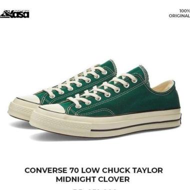 converse green low cut