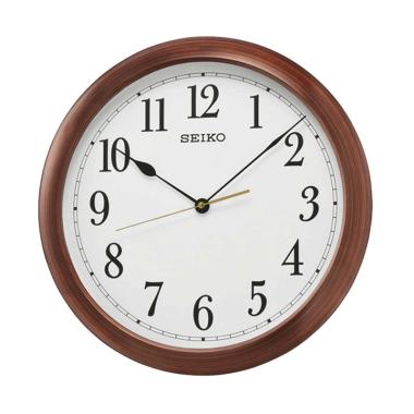 Seiko QXA598B Wall Clock Brown