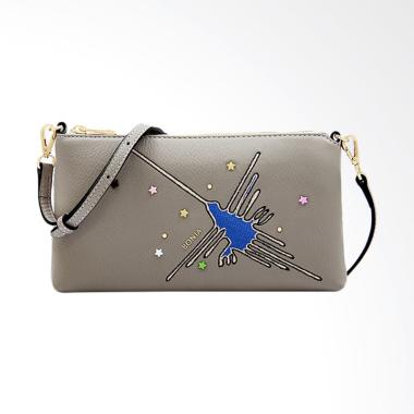 Bonia The Nazca Crossbody Sling Bags - Taupe Grey