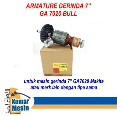 Armature Gerinda Makita GA7020 Bull Anger Gerinda 7"