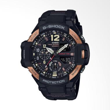 CASIO G-Shock Gravitymaster Jam Tan ... Black Gold GA-1100RG-1ADR