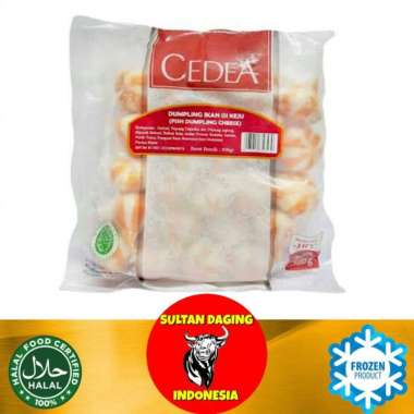 CEDEA DUMPLING IKAN ISI KEJU FISH DUMPLING CHEESE 500 GRAM/ DUMPLING/ DUMPLING KEJU/ DUMPLING CHEESE