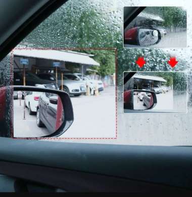 Kaca Film KOTAK BESAR kaca mobil Anti Fog, Anti Air, Embun Waterproof