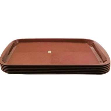 Nampan Owl 45 x 35 NS-02 | Nampan Plastik Besar | Nampan Makan Cokelat