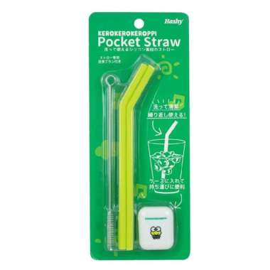 Hashy Pocket Straw Keroppi