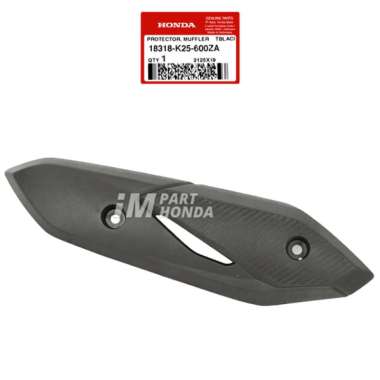 AHM 18318-K25-600ZA Cover Tameng Tutup Knalpot Beat eSP K25 2015 2016