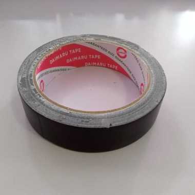 Lakban Daimaru Hitam 1 inchi / Lakban Hitam Daimaru 24mm x 12 mm