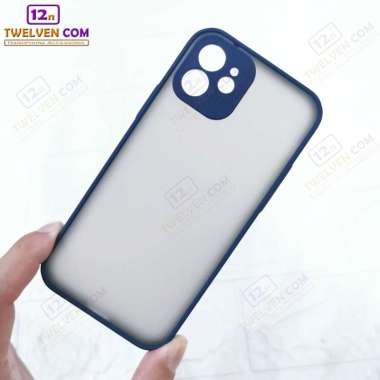 Case iPhone 12 - Casing Hardcase MyChoice Navy
