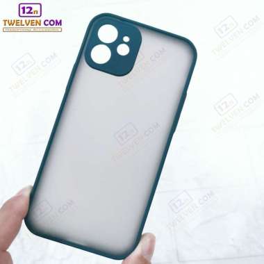 Case iPhone 12 - Casing Hardcase MyChoice Hijau Tua