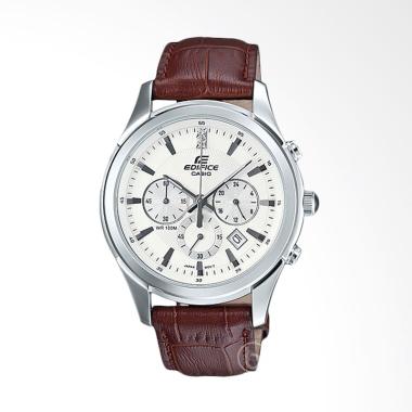 CASIO Edifice Swarovski Chronograph ... Pria - Silver EFR-517L-7A