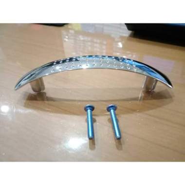TARIKAN LACI LEMARI / HANDLE LACI BINTIK / GAGANG LEMARI HIAS 96 MM - STAINLESSTEEL