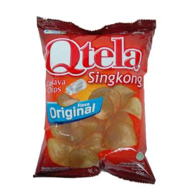 Promo Harga Qtela Keripik Singkong Original 60 gr - Blibli