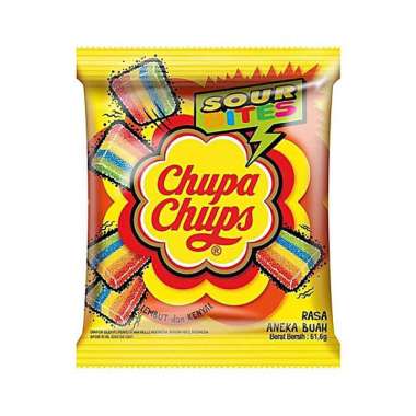CHUPA CHUPS SOUR BITES 61.6 GR - PERMEN