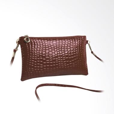 Atdiva Selempang Mini Dompet Import Tas Wanita - Coklat