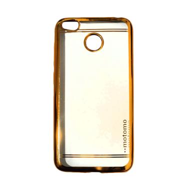 Motomo Luxury Shining Chrome Ultrat ... or Xiaomi Redmi 4X - Gold