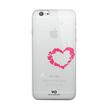 White Diamonds Lipstick Heart Casing for iPhone 6