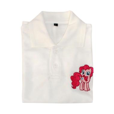 Cotton Kerah Karakter Little Pony Kaos Polo Anak