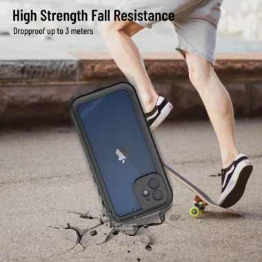 iPhone 12 12 Mini 12 Pro 12 Promax Casing Shellbox Waterproof Case Ori - iPhone 12 Promax