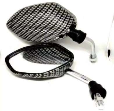 Sepion Spion Kaca Motor Carbon Kecil Karbon Yamaha Honda Susuki