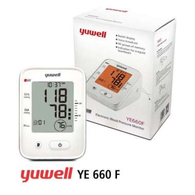 Yuwell Tensimeter Digital Suara Plus Adaptor YE 660F