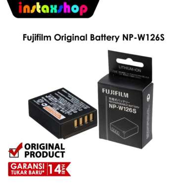 INSTAXSHOP Fujifilm NP-W126S Li-Ion Battery Pack Black NPW126S -