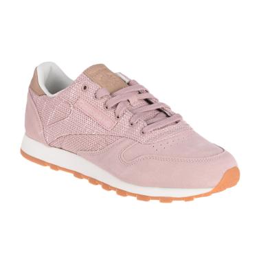 Reebok Women Classic Leather EBK Sepatu Olahraga [REE10-BS7951]