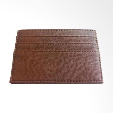 Garuda Shop Card Holder Mini Dompet Kartu Nama ATM KTP - Coklat