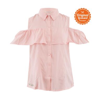 Surfer Girl Barasha Shirt Atasan Anak Perempuan - Pink