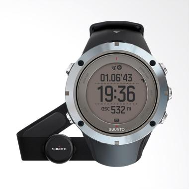 Suunto Ambit3 Peak Sapphire HR Jam Tangan Sport [SS020673000] Silver