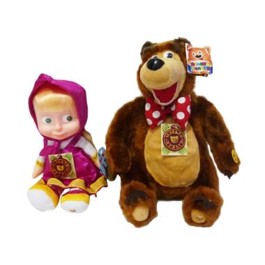 Masha and The Bear Boneka Original Rusia Talking Doll Limited Edition