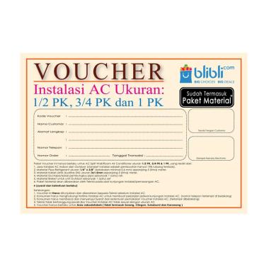 Menara Online Installasi AC Voucher